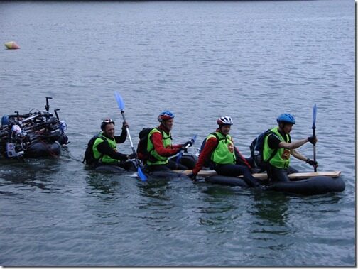 Leivo Sepp, Andres Minn, Pilvi-Heli Vettik, Margus Marrandi. Adventure Racing Poland Championship